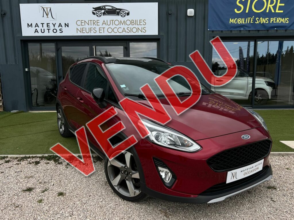 Ford Fiesta Vendu chez Mateyan Autos Salon-de-Provence